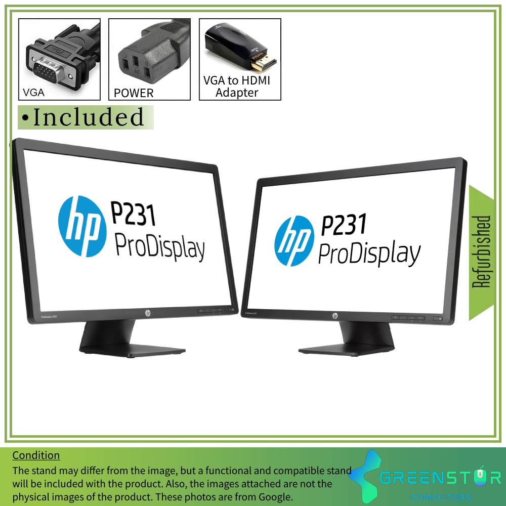  Refurbished(Good) - HP P231 ProDisplay 23